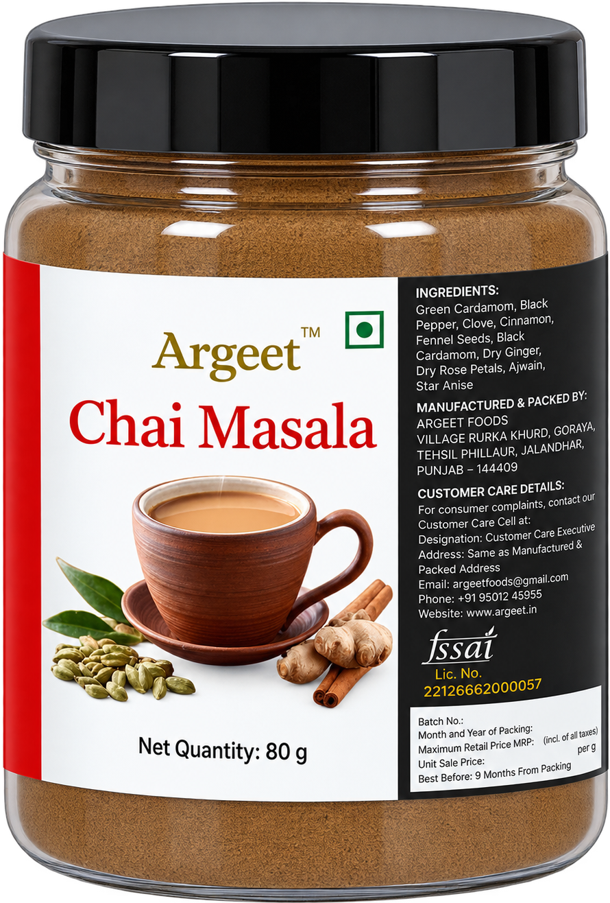 Argeet Chai Masala Jar